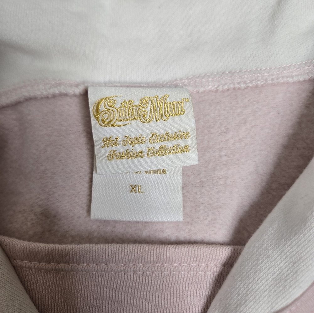 SAILOR MOON Her Universe Chibi-Usa schoolgirl‎ collar sweater sweatshirt XL - Picture 8 of 11